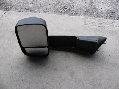 10-13 - dodge 2500/3500 manual driver's towing flip fold mirror (oem)