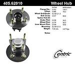 Centric parts 405.62010 rear hub assembly