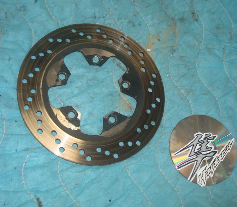 2004 hayabusa gsxr 1300 rear brake rotor suzuki busa 99 2000 01 02 03 04 05 6 07