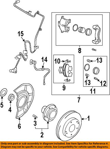 Hyundai oem 517502c103 brake-hub