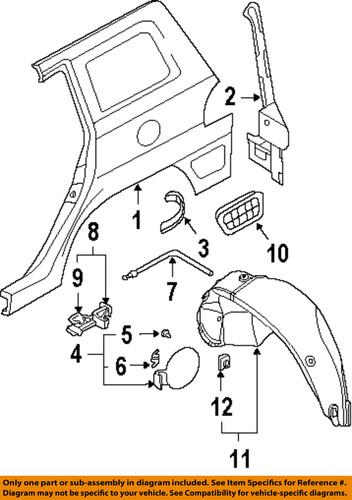 Hyundai oem 8682126900 mud flap-mud guard