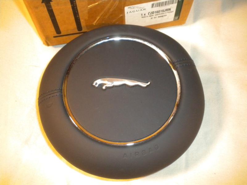 2010 2011 jaguar xj xj l air bag driver side navy