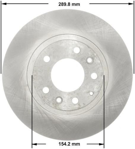 Bendix prt5805 front brake rotor/disc-disc brake rotor