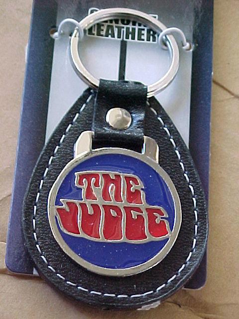 Pontiac gto (the judge) leather back key chain