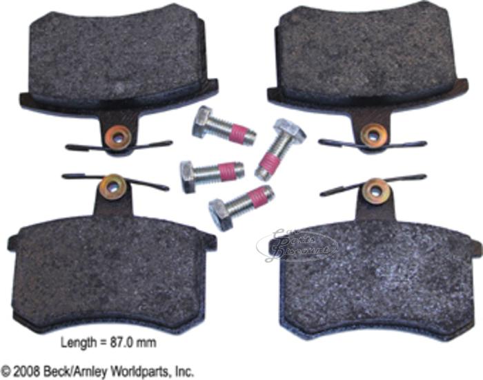 Beck arnley disc brake pads