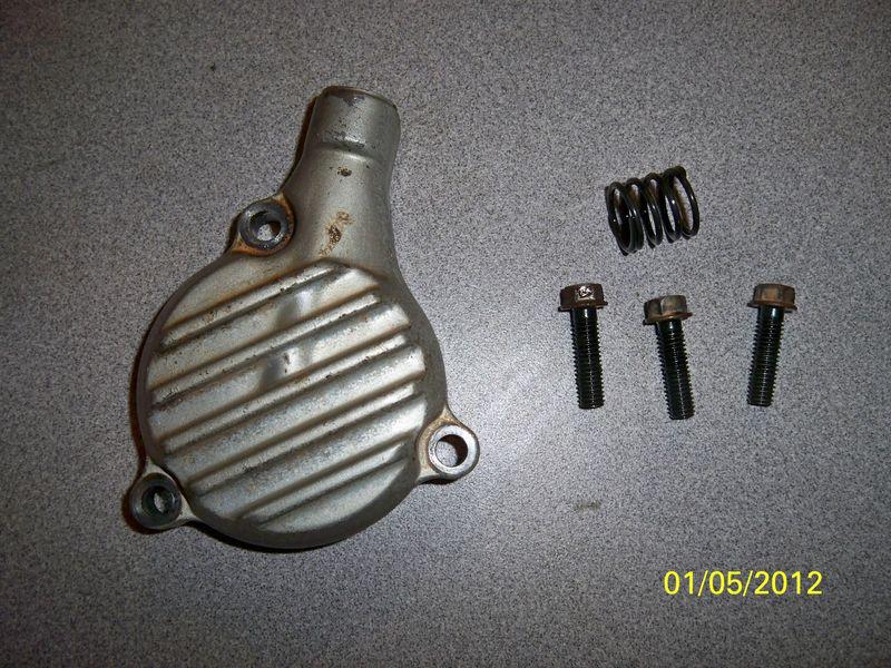 99 honda trx 300 ex  300ex oil filter cover   #3