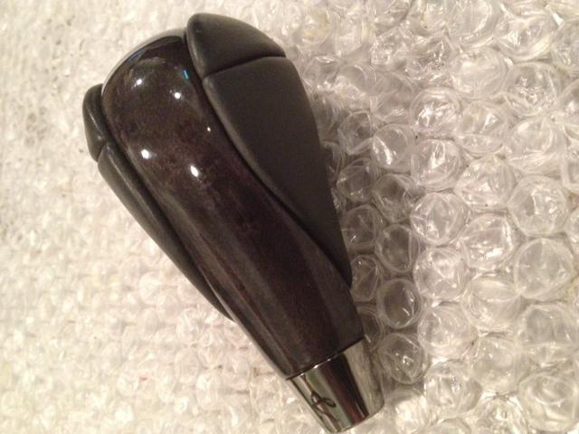 Lexus ls460 ls600h gs350 gs460 gs430 gs450h gs300 black wood shift knob oem