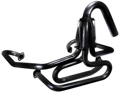 Exhaust 1-1/2 u-bend, raw, dune buggy vw baja bug