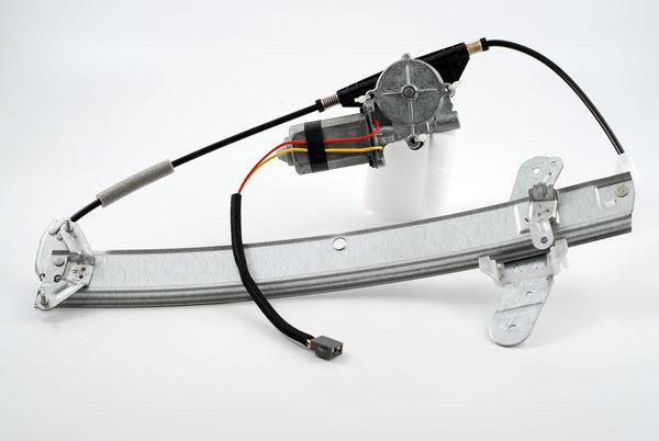 Power front window regulator with motor warranty - pair