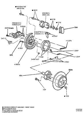 6l3z2a637al lever parking brake operating 97 expedition