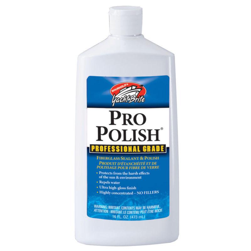 Shurhold pro polish fiberglass sealant & polish - 16oz. bottle ybp-0202