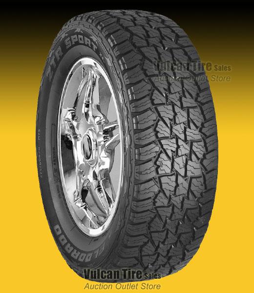 Eldorado ztr sport xl tires 225/75r16 104t new (set of 2) 225/75-16 pa