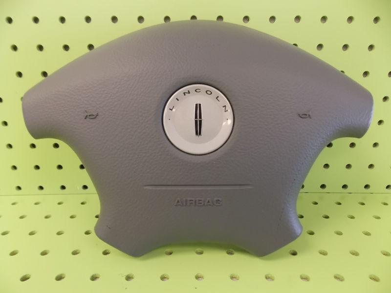 03 04 05 06 lincoln ls air bag driver wheel left airbag gray color oem 