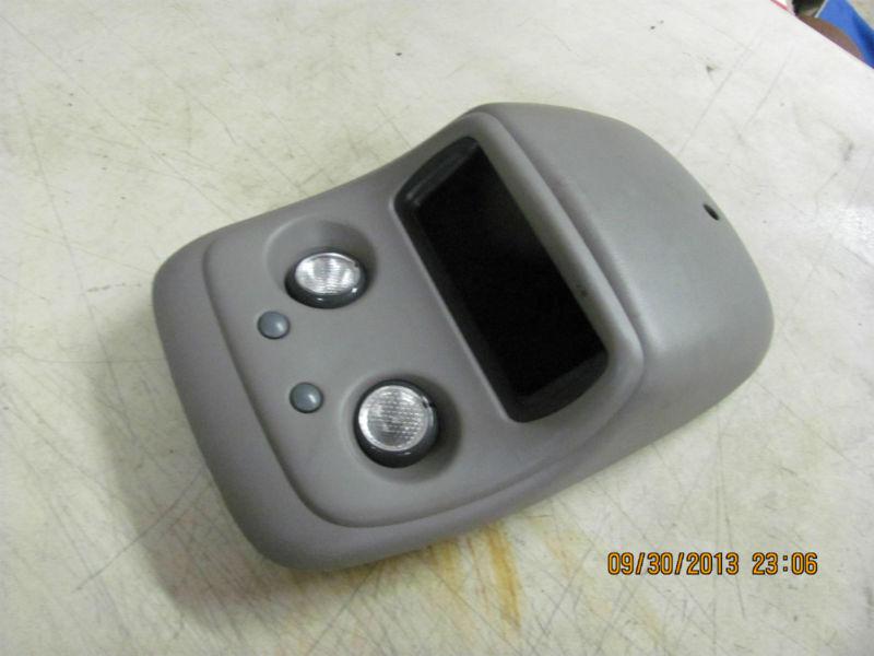 1999-2006 tahoe,yukon & escalade overhead console w/lights