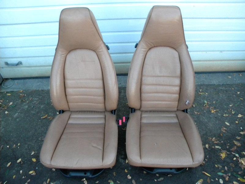 91 porsche 911 964 front seats 8-way power