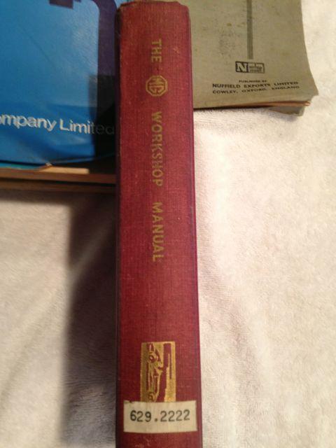 The complete mg workshop and tuning manual 1967