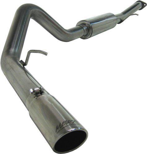 Mbrp exhaust system kit xp ss cat back 3in pipe side exit 3.5in tip s5024409