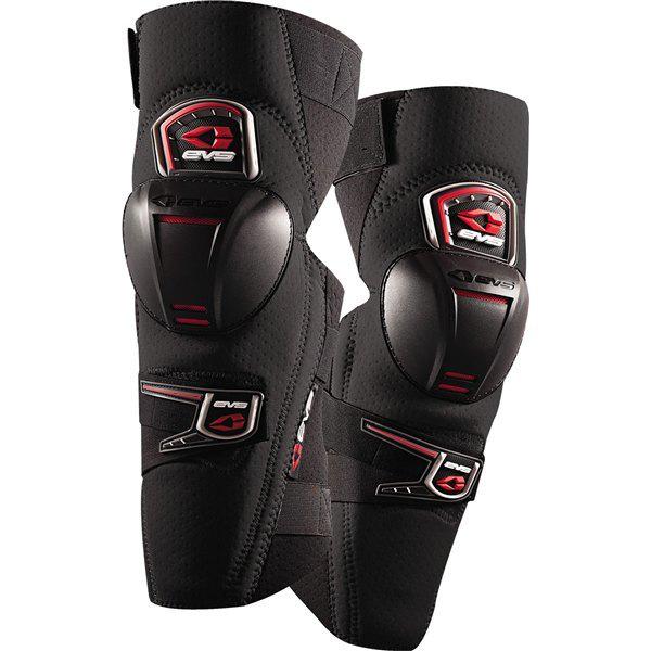 Black m evs sports sc05 knee/shin guards