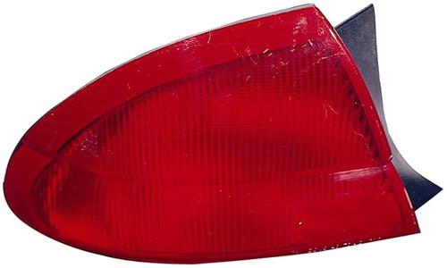 Chevy monte carlo 95 96 tail light lens & hsg left lh