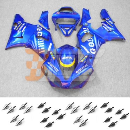 Bolt kit & injection fairing kit bodywork for yamaha yzf 1000 r1 2000 2001 ab