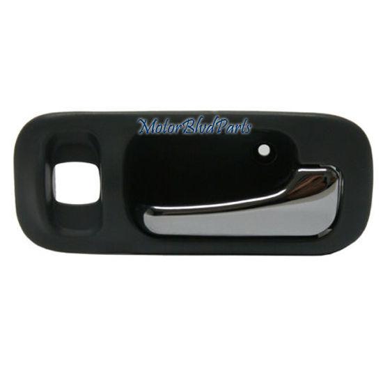 97-01 crv lx rear door handle inside chrome lever right