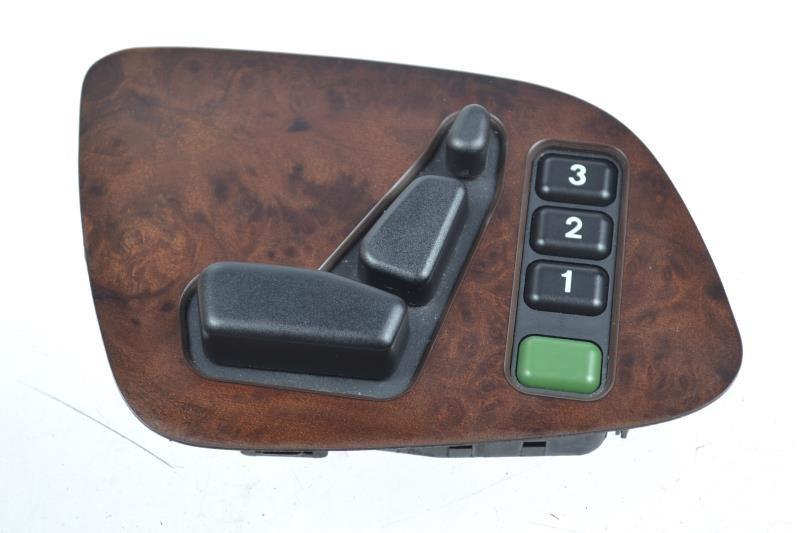 Oem mercedes w208 clk320 clk430 g500 98-11 right seat switch w/mem+wood 13222