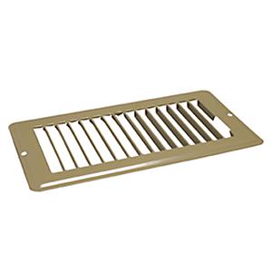 Metaline grill register 5-3/8" x 9-1/4"  brown 10f2509