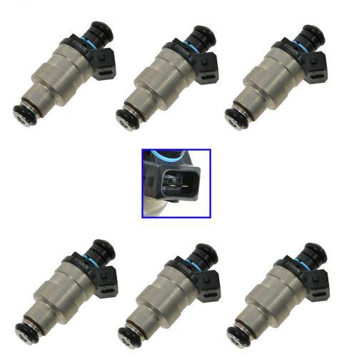 Fuel injector kit set of 6 for lesabre e150 e250 e350 van f150 f250 pickup truck