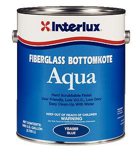 Interlux fiberglass bottomkotereg aqua green gal yba559g