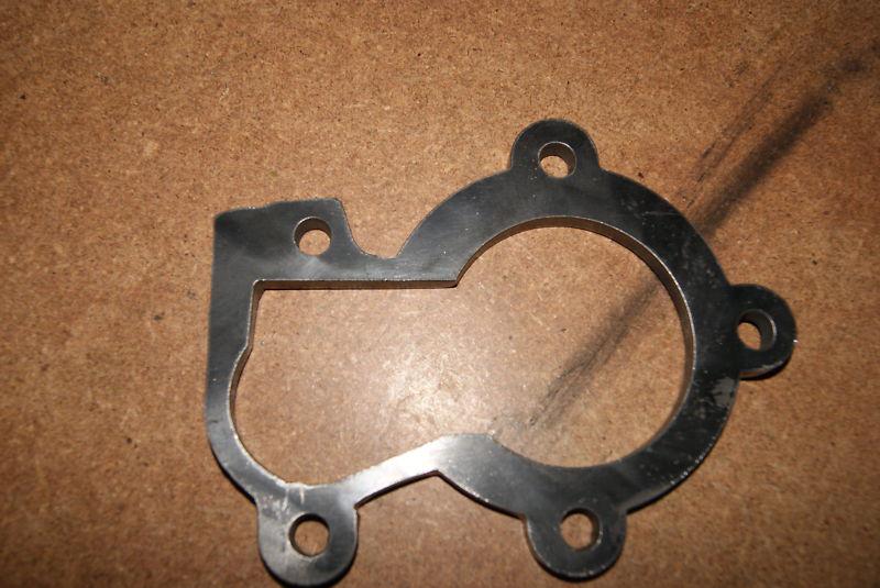 Holset hx35 hy35 exhaust flange/ backing plate exact port match 1/4 steel