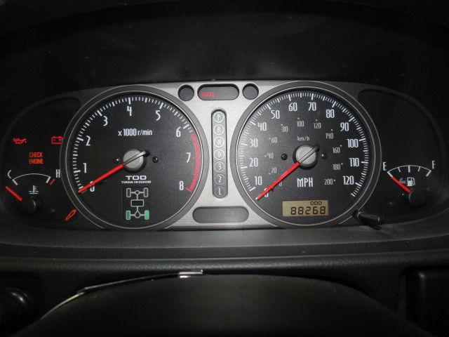 2003 isuzu axiom 88268 miles speedometer instrument cluster gauges 2532617