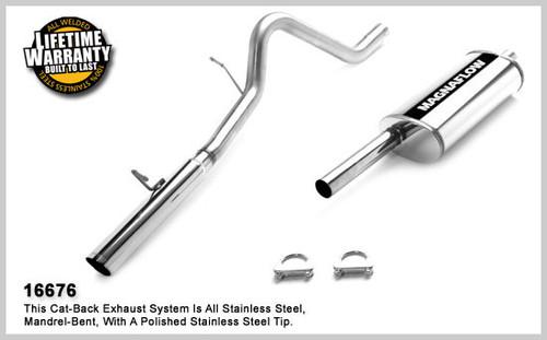 Magnaflow 16676 ford truck escape stainless cat-back system performance exhaust