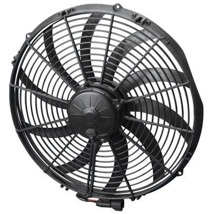 Spal 30102113 electric fan, 16 inch, pull style - curved blades