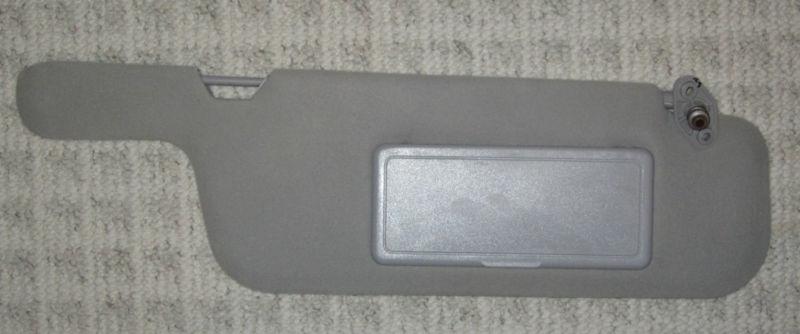 93-98 nissan quest villager sun visor 2year warranty gray passenger rh side j3