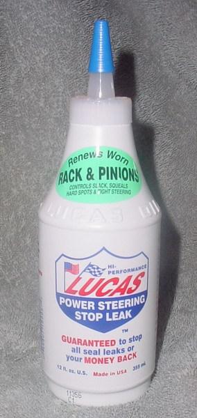 Power steering stop leak 12 oz. by lucas