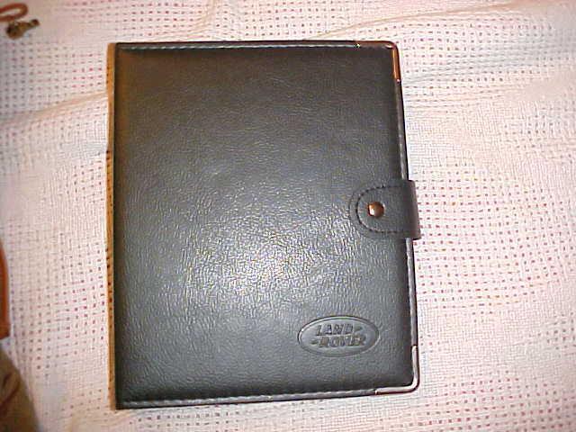 Land rover 2001 discovery series ii original owners manual with case