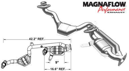 Magnaflow catalytic converter 93233 lincoln continental