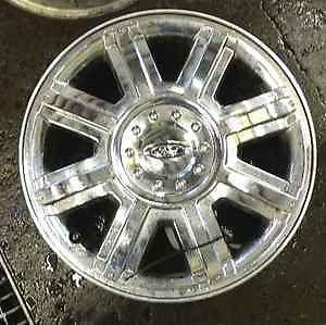 07 five hundred 18" chrome clad alloy wheel rim oem