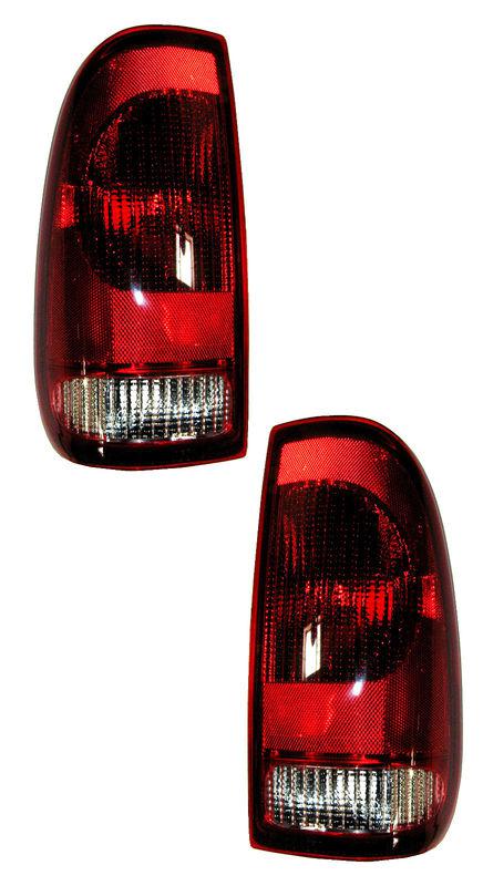 97-07 ford pickup left driver & right passenger taillight tail lamps pair l+r