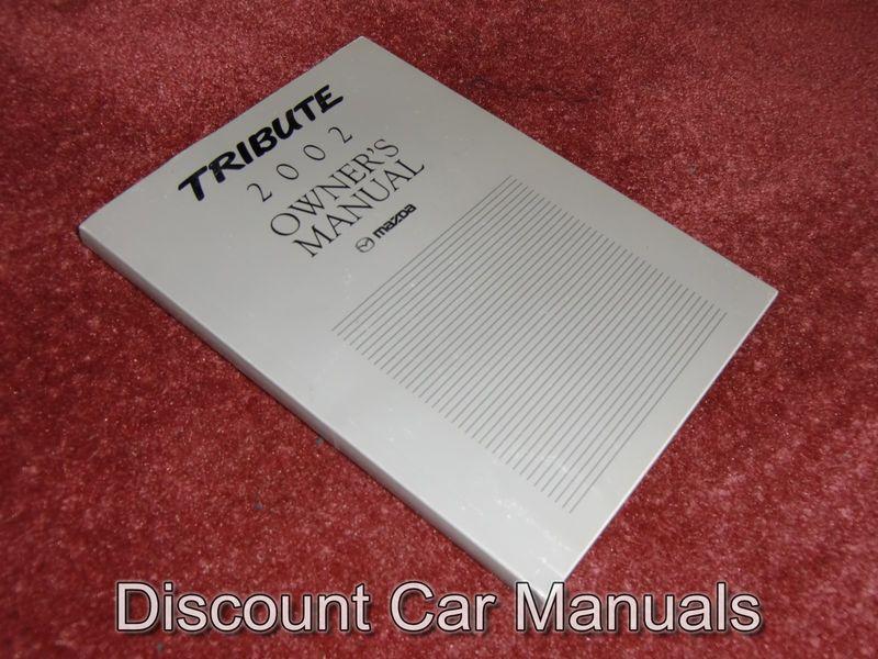 ★★ 2002 mazda tribute owners manual l@@k 02!! ★★