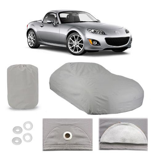 Mazda mx-5 miata 6 layer car cover fitted outdoor water proof rain snow sun dust