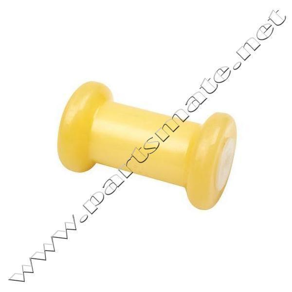 Seachoice 56490 spool roller / spool roller-ylw 4in x 5/8in i