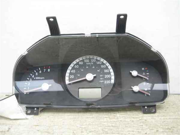 05 06 07 sportage 2.0l speedometer cluster mt kph oem