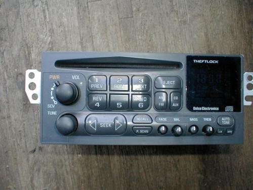 95-96 chevrolet impala ss delco am/fm cd radio