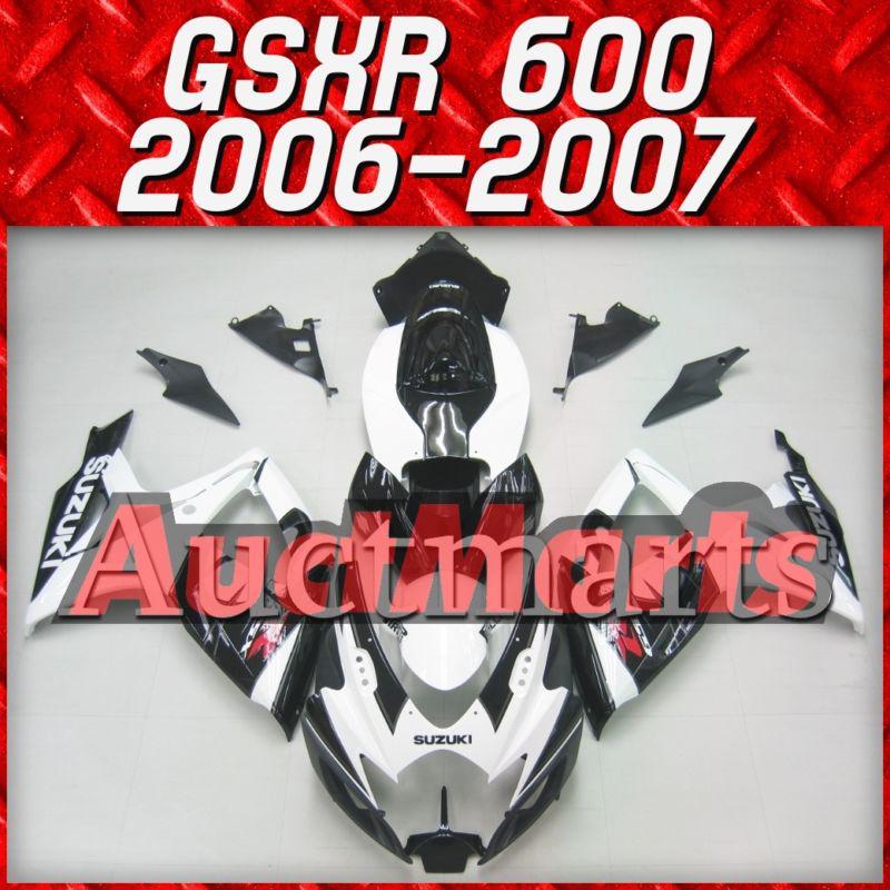 Fit suzuki gsxr 750 gsxr 600 06 07 gsx-r 2006 2007 fairing bodywork k6 c10 g57