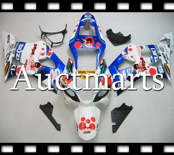 Fit suzuki 03 04 gsxr 1000 gsx-r1000 2003 2004 fairing k4 bodywork a12 d13