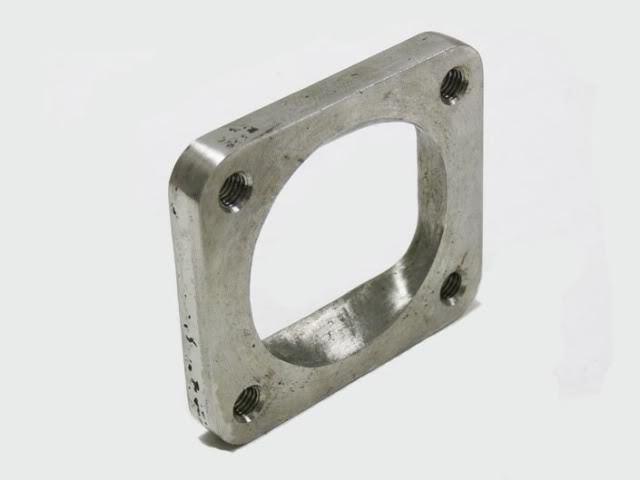 Obx flange stainless steel t4 to 3" diameter manifold