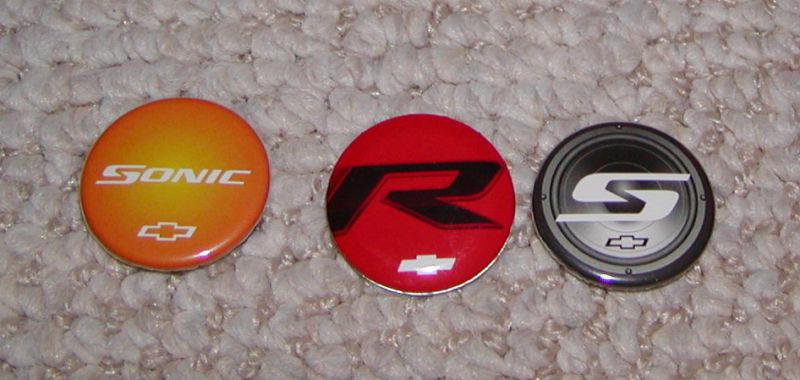 Sonic rs - buttons / pins - chevrolet, from 2012 naias