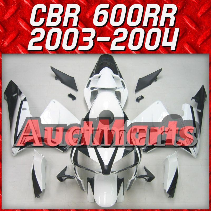 Fit honda 03 04 cbr600rr cbr 600 rr 2003 2004 fairing kit abs plastics c10 a65