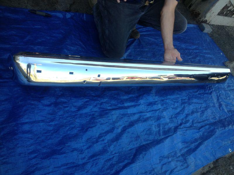 1979-83 jeep wagonner rear bumper ( new aluminum )